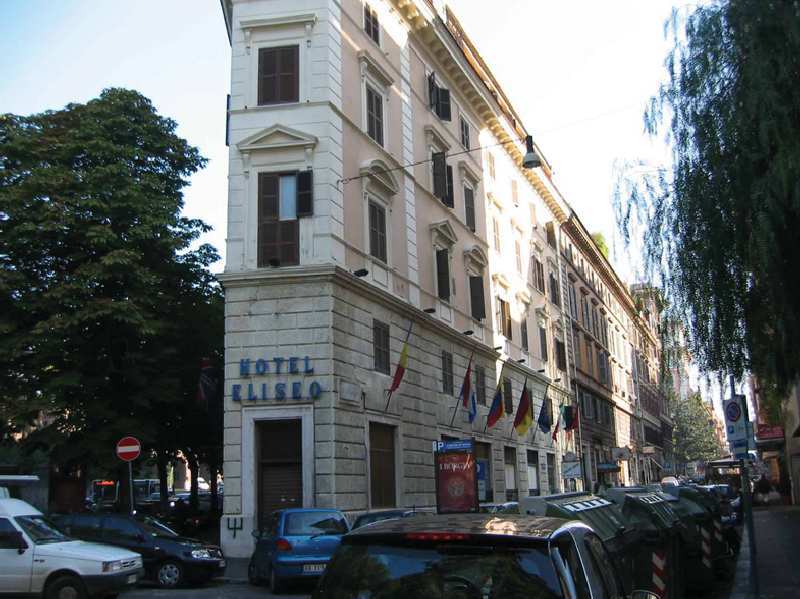 Hotel Eliseo Рим Экстерьер фото