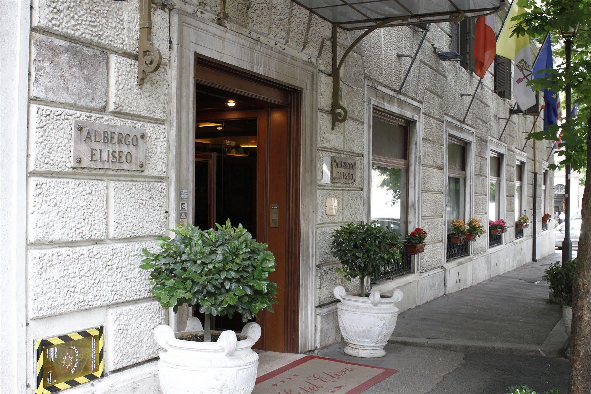 Hotel Eliseo Рим Экстерьер фото