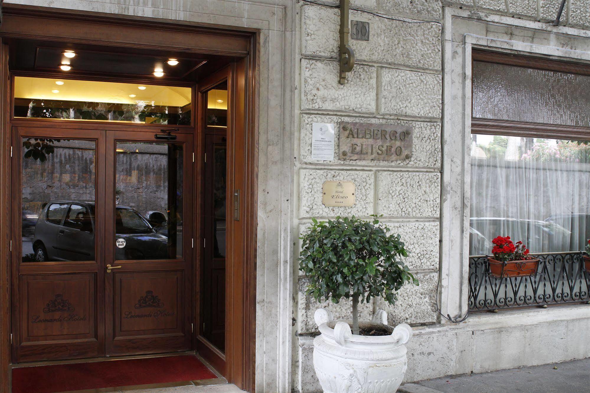 Hotel Eliseo Рим Экстерьер фото